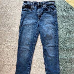 Joe’s jeans high rise skinny jeans!